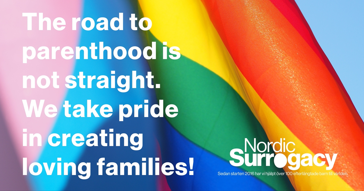 Pride 2021 Nordic Surrogacy