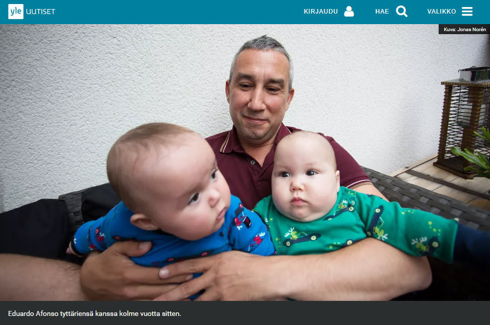 Sinkkumiehestä tuli kaksostyttöjen isä sijaissynnyttäjän avulla – nyt ruotsalaisvälittäjä markkinoi kiistanalaisia sijaissynnytyksiä myös suomalaisille