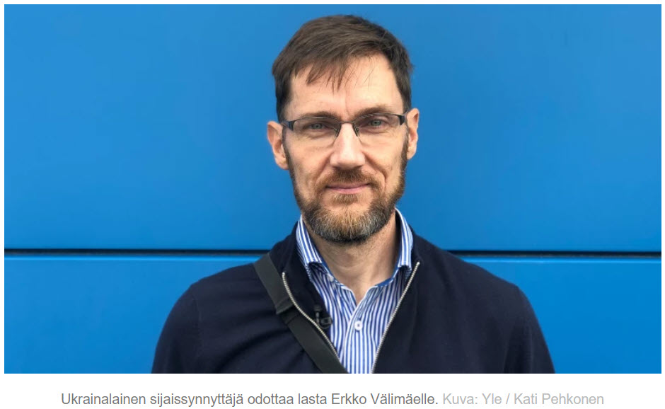 Yle.fi - MOT - Ukrainalainen sijaissynnyttäjä odottaa lasta Erkko Välimäelle - Nordic Surrogacy