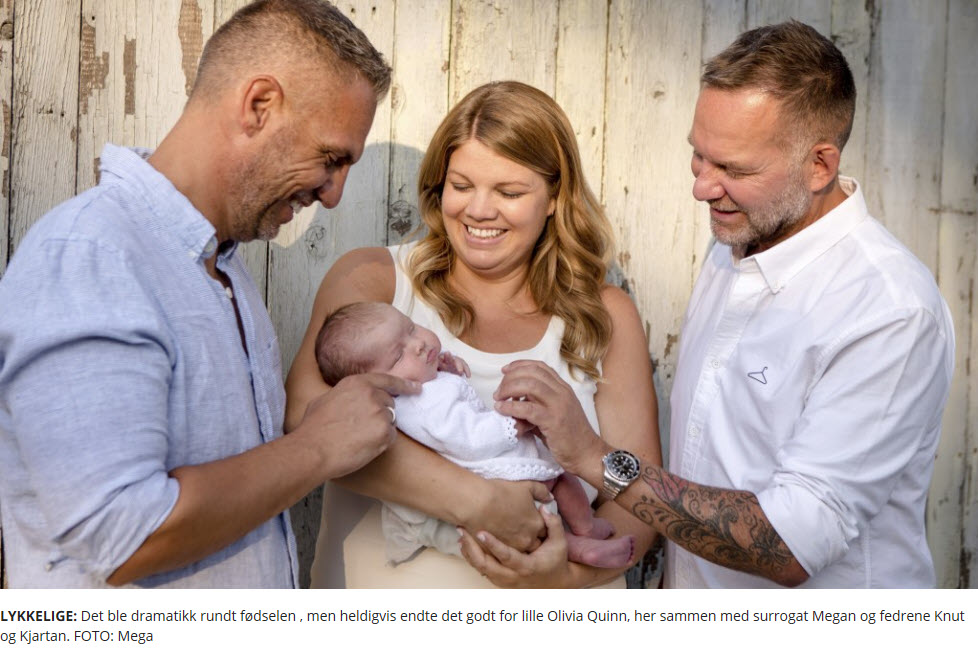 Surrrogatmoren fikk gi dem den ultimate gaven - Nordic Surrogacy