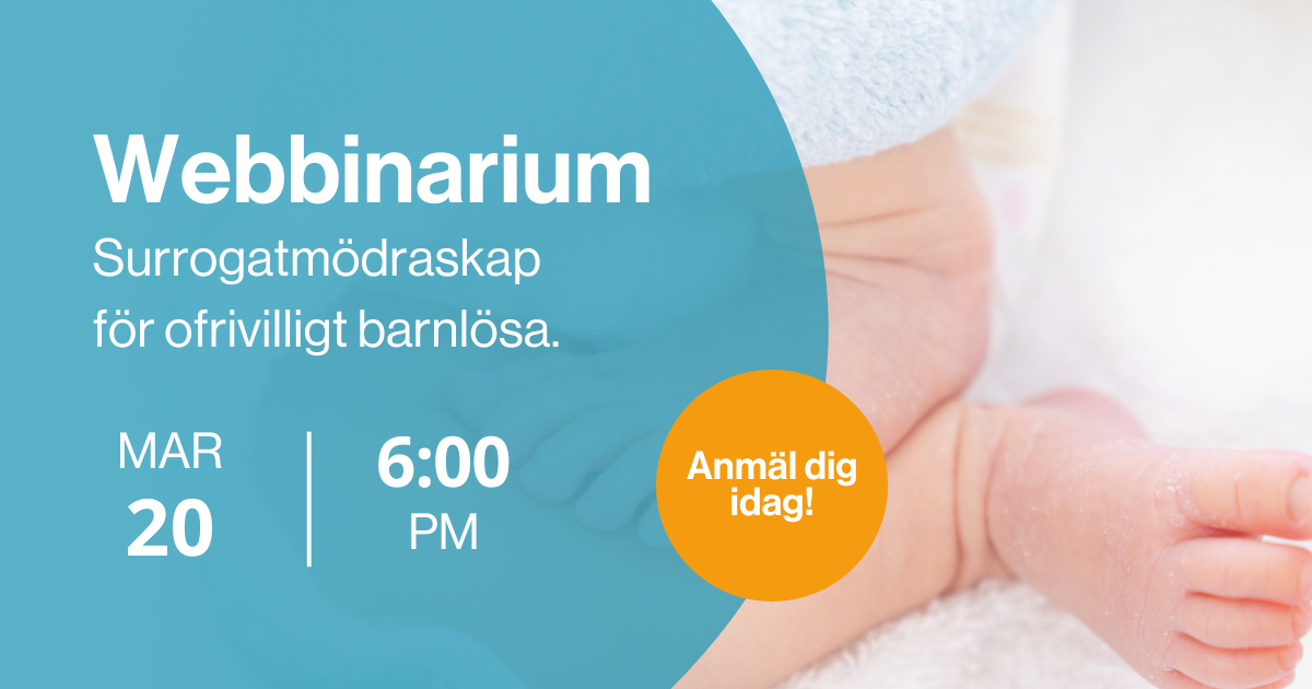 Webbinarium surrogatmödraskap - Nordic Surrogacy
